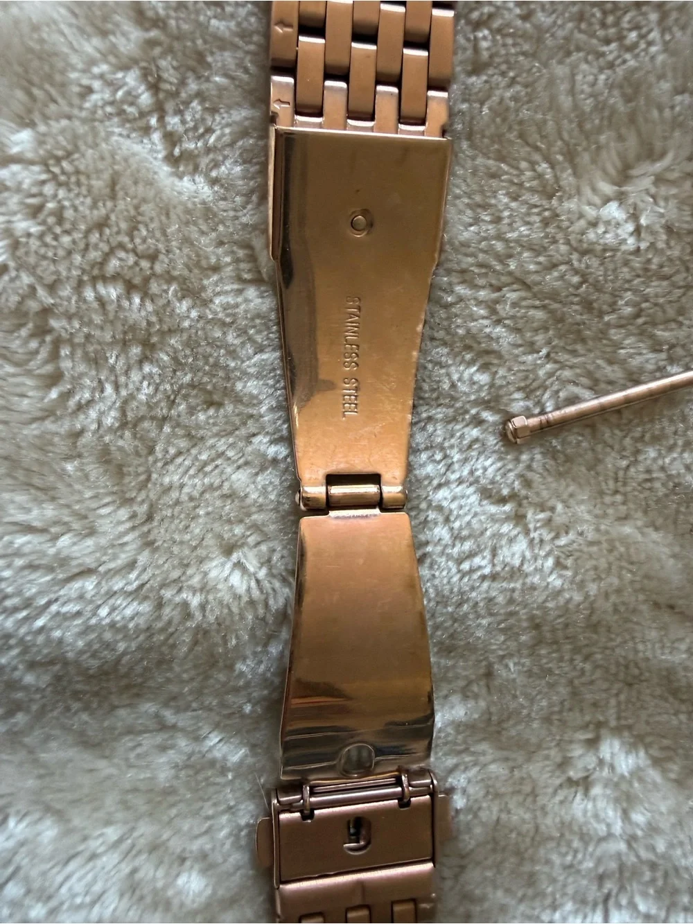 Michael Kors Women's Rose Gold Stainless Steel Bracelet Watch